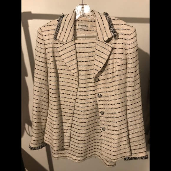 Renee DuMarr Jackets & Blazers - Renee DuMarr skirt suit